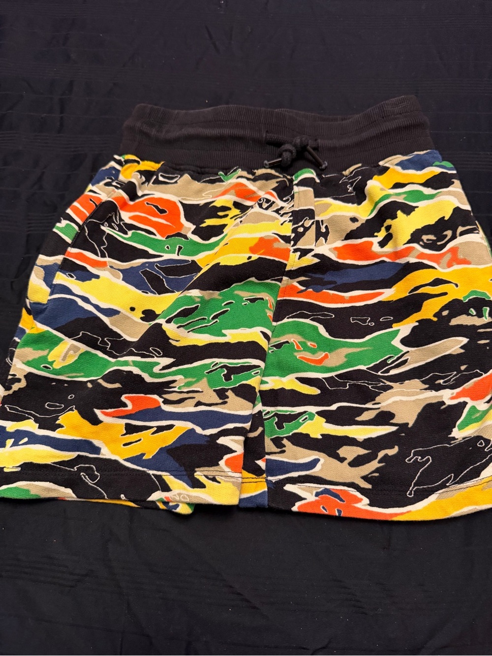 Men's Multicolor Camo Print Casual Shorts